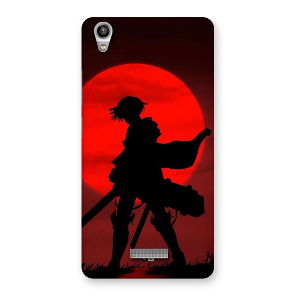 Captain Levi Acramen Back Case for Lava Pixel V1