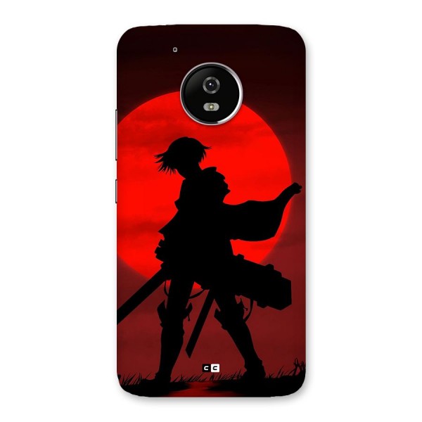 Captain Levi Acramen Back Case for Moto G5