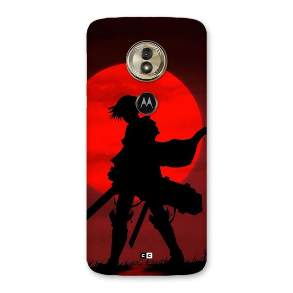 Captain Levi Acramen Back Case for Moto G6 Play