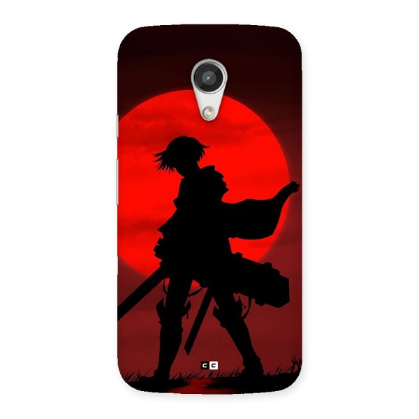 Captain Levi Acramen Back Case for Moto G 2nd Gen