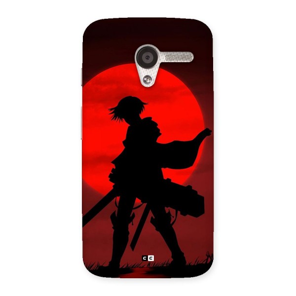 Captain Levi Acramen Back Case for Moto X