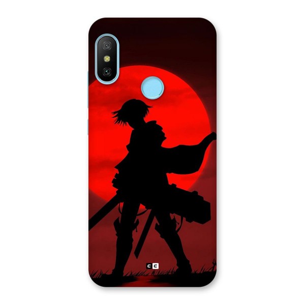 Captain Levi Acramen Back Case for Redmi 6 Pro