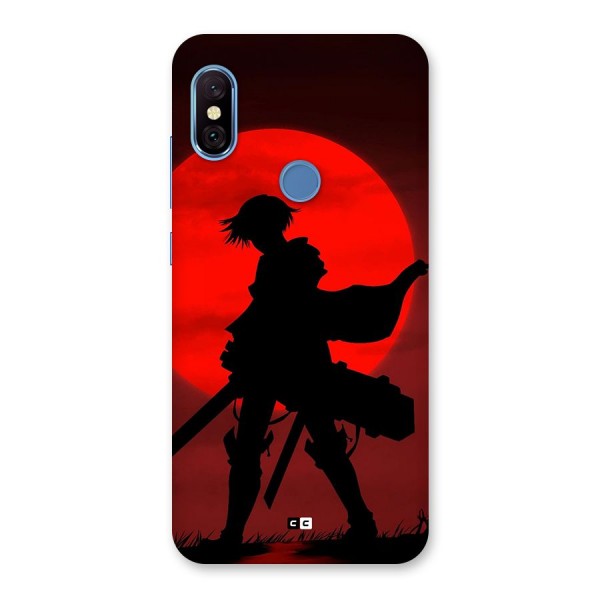 Captain Levi Acramen Back Case for Redmi Note 6 Pro