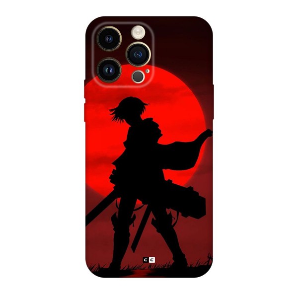 Captain Levi Acramen Back Case for iPhone 14 Pro Max
