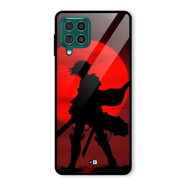 Captain Levi Acramen Glass Back Case for Galaxy F62