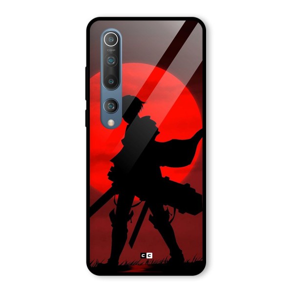 Captain Levi Acramen Glass Back Case for Mi 10