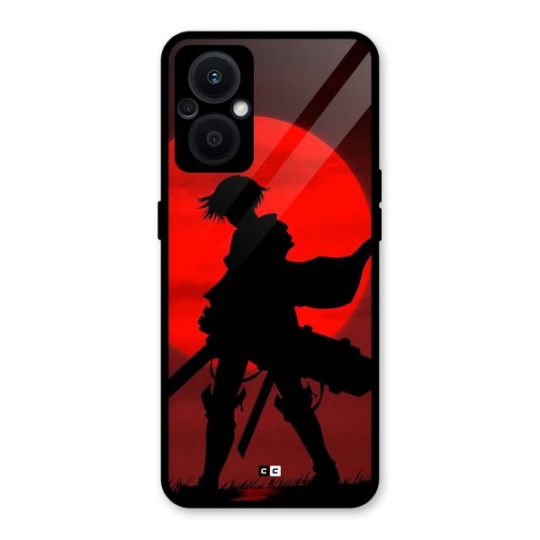 Captain Levi Acramen Glass Back Case for Oppo F21s Pro 5G
