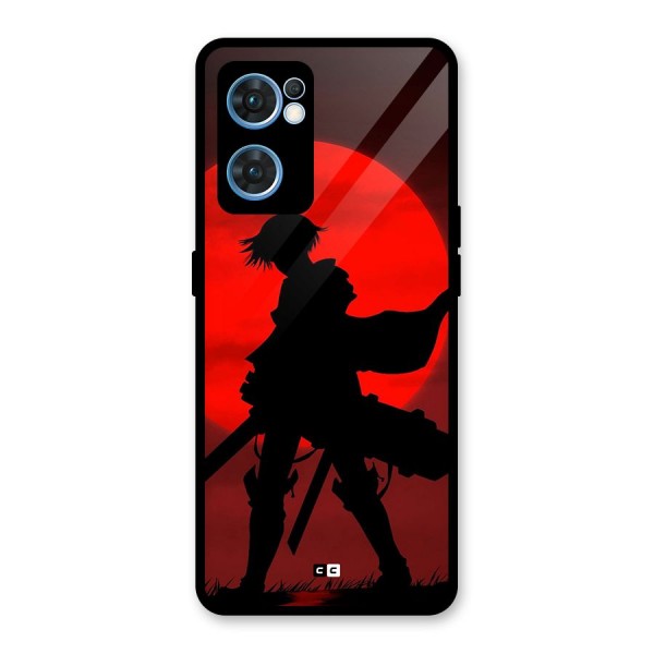 Captain Levi Acramen Glass Back Case for Oppo Reno7 5G