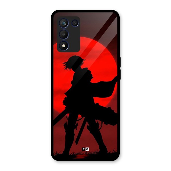 Captain Levi Acramen Glass Back Case for Realme 9 5G Speed