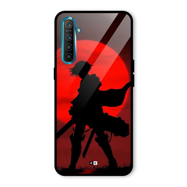 Captain Levi Acramen Glass Back Case for Realme X2