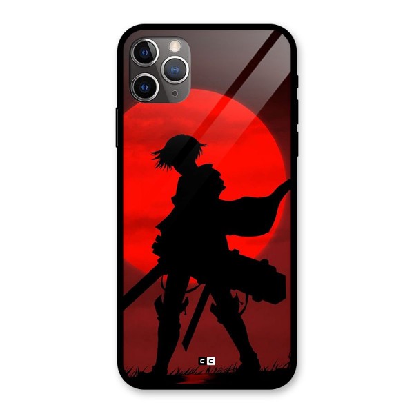 Captain Levi Acramen Glass Back Case for iPhone 11 Pro Max