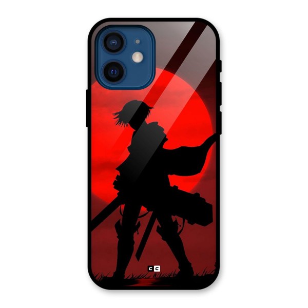 Captain Levi Acramen Glass Back Case for iPhone 12 Mini