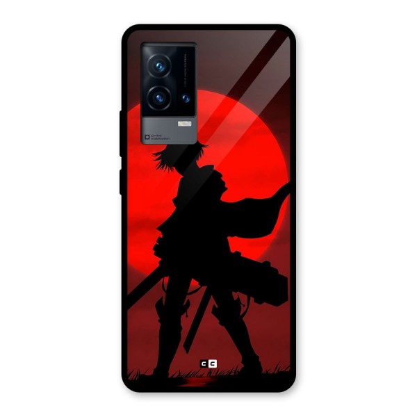 Captain Levi Acramen Glass Back Case for iQOO 9 5G