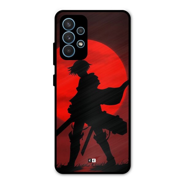 Captain Levi Acramen Metal Back Case for Galaxy A32