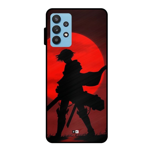 Captain Levi Acramen Metal Back Case for Galaxy M32 5G