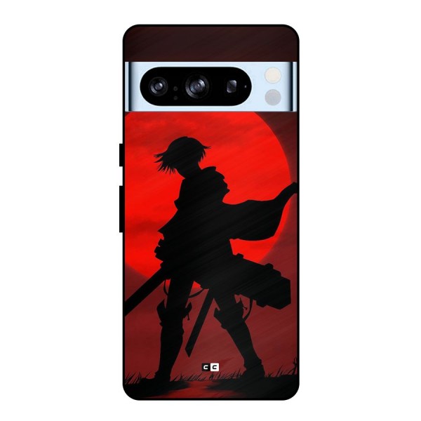 Captain Levi Acramen Metal Back Case for Google Pixel 8 Pro
