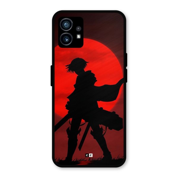 Captain Levi Acramen Metal Back Case for Nothing Phone 1