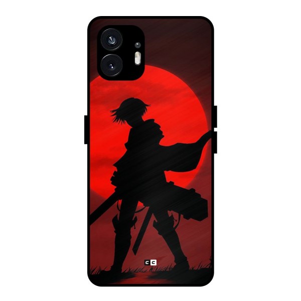 Captain Levi Acramen Metal Back Case for Nothing Phone 2