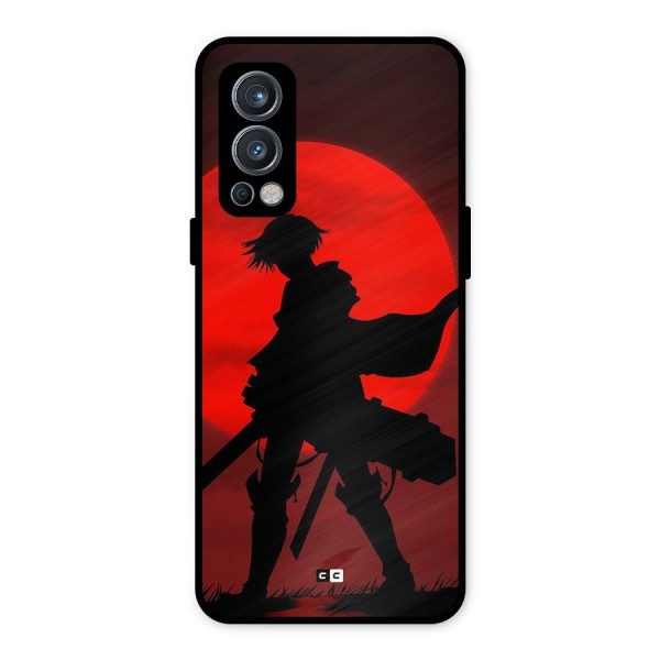 Captain Levi Acramen Metal Back Case for OnePlus Nord 2 5G