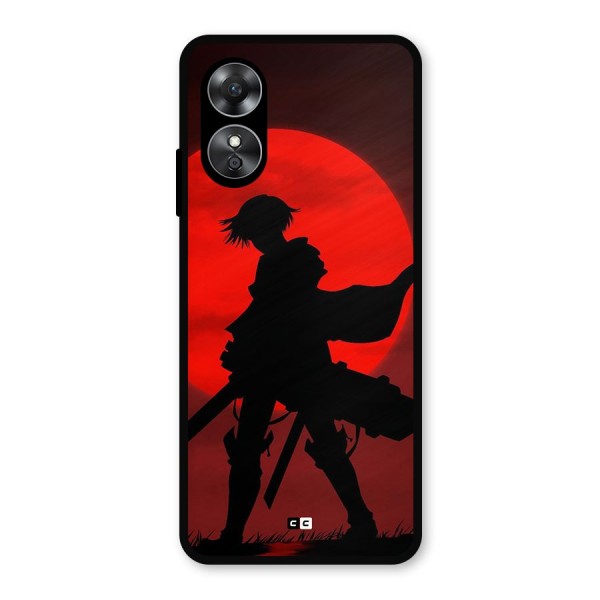 Captain Levi Acramen Metal Back Case for Oppo A17