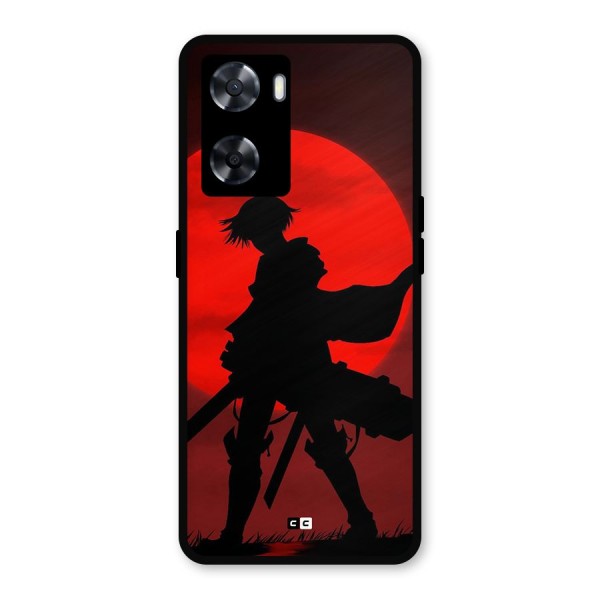 Captain Levi Acramen Metal Back Case for Oppo A77