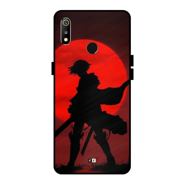 Captain Levi Acramen Metal Back Case for Realme 3