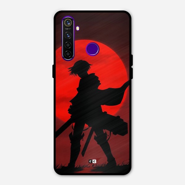 Captain Levi Acramen Metal Back Case for Realme 5 Pro