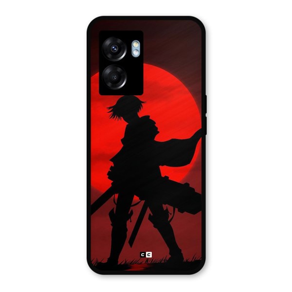 Captain Levi Acramen Metal Back Case for Realme Narzo 50 5G