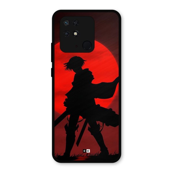 Captain Levi Acramen Metal Back Case for Redmi 10 Power