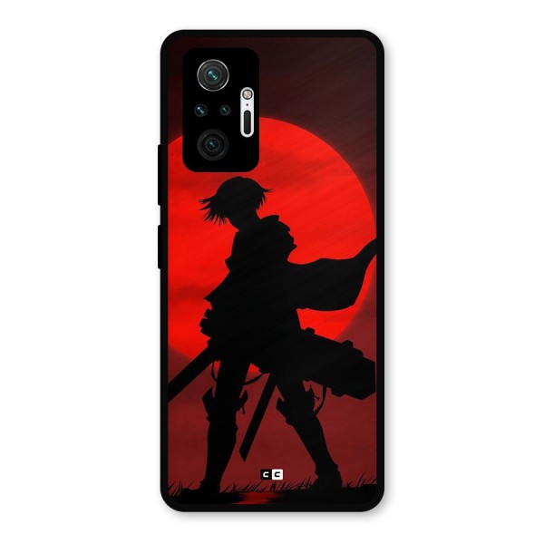 Captain Levi Acramen Metal Back Case for Redmi Note 10 Pro