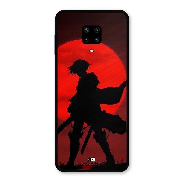 Captain Levi Acramen Metal Back Case for Redmi Note 9 Pro Max