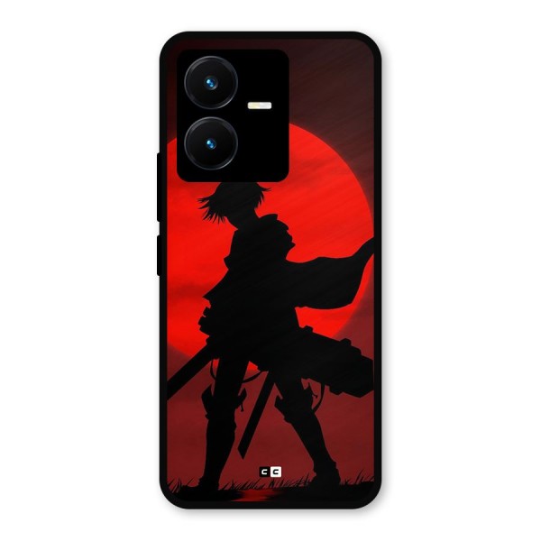 Captain Levi Acramen Metal Back Case for Vivo Y22