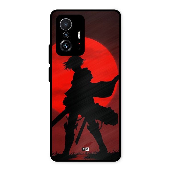 Captain Levi Acramen Metal Back Case for Xiaomi 11T Pro