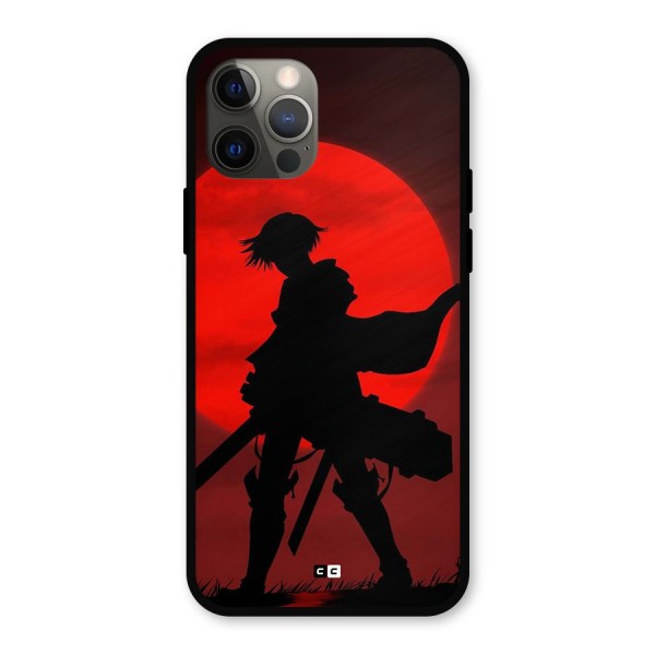 Captain Levi Acramen Metal Back Case for iPhone 12 Pro