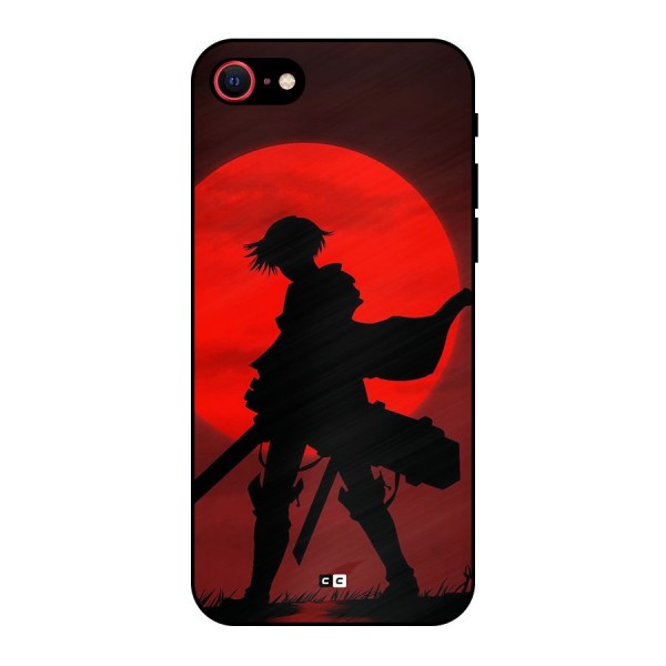 Captain Levi Acramen Metal Back Case for iPhone 7