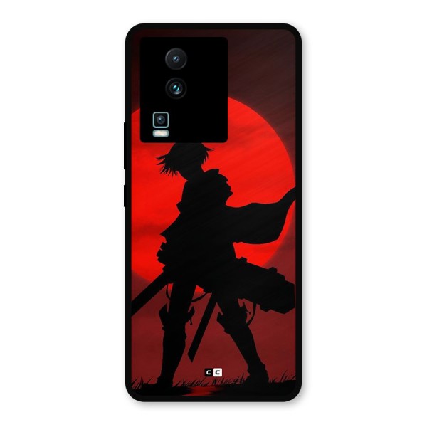 Captain Levi Acramen Metal Back Case for iQOO Neo 7 Pro