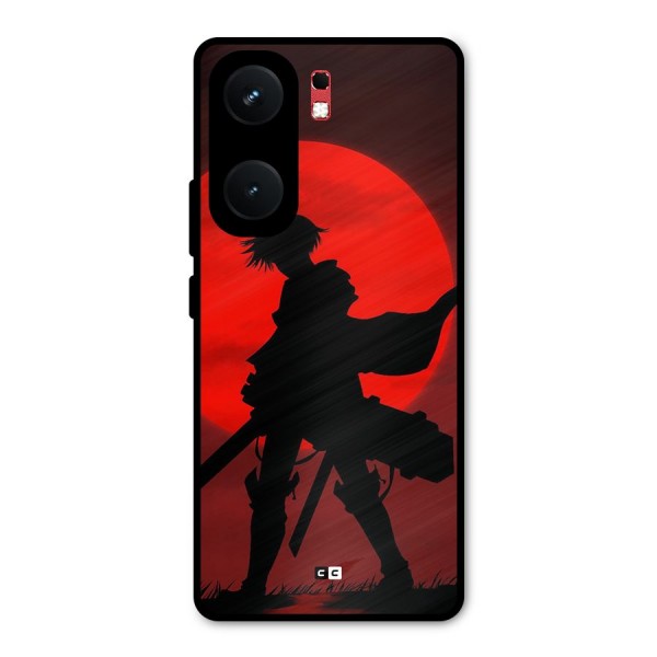 Captain Levi Acramen Metal Back Case for iQOO Neo 9 Pro