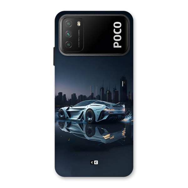 Car of Future Back Case for Poco M3