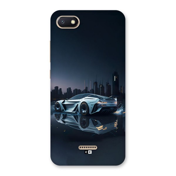 Car of Future Back Case for Redmi 6A
