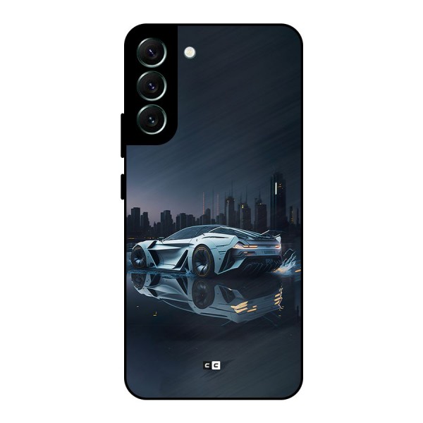 Car of Future Metal Back Case for Galaxy S22 Plus 5G