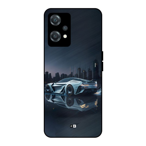 Car of Future Metal Back Case for OnePlus Nord CE 2 Lite 5G