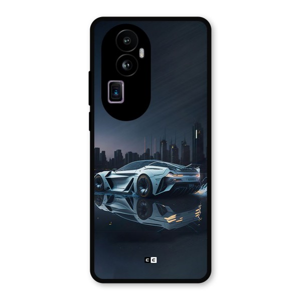 Car of Future Metal Back Case for Oppo Reno10 Pro Plus