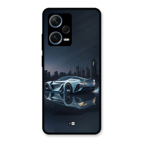 Car of Future Metal Back Case for Redmi Note 12 Pro Plus 5G