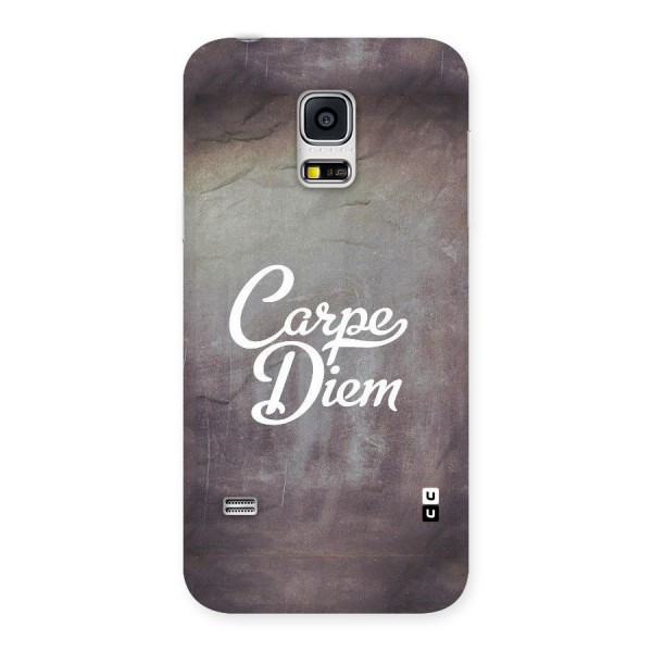 Carpe Diem Rugged Back Case for Galaxy S5 Mini