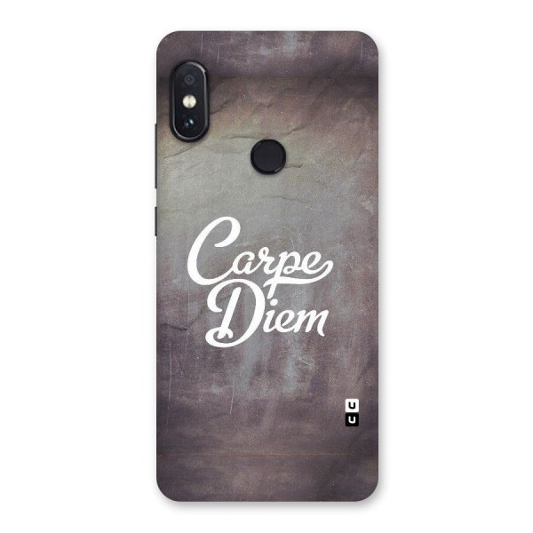 Carpe Diem Rugged Back Case for Redmi Note 5 Pro