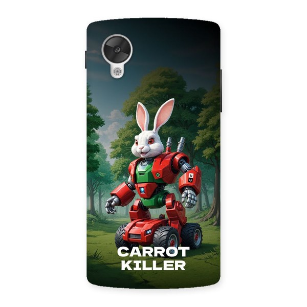 Carrot Killer Back Case for Google Nexus 5