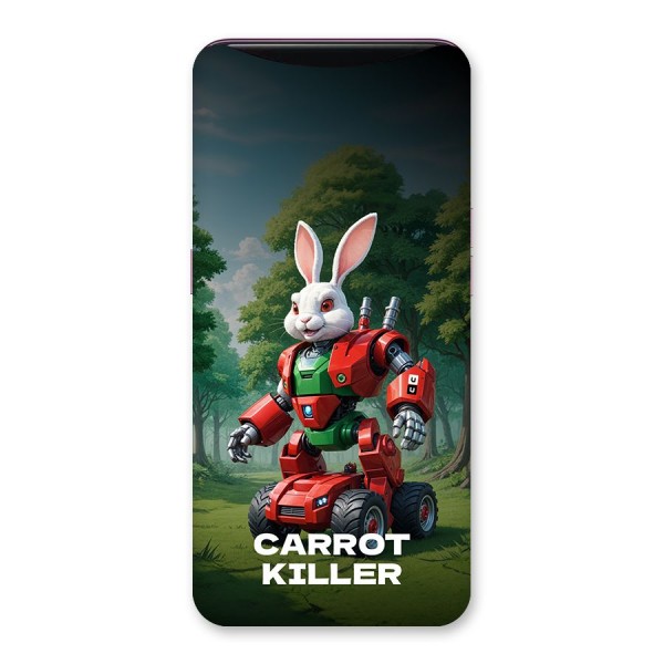 Carrot Killer Back Case for Oppo Find X