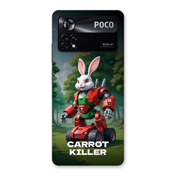 Carrot Killer Back Case for Poco X4 Pro 5G