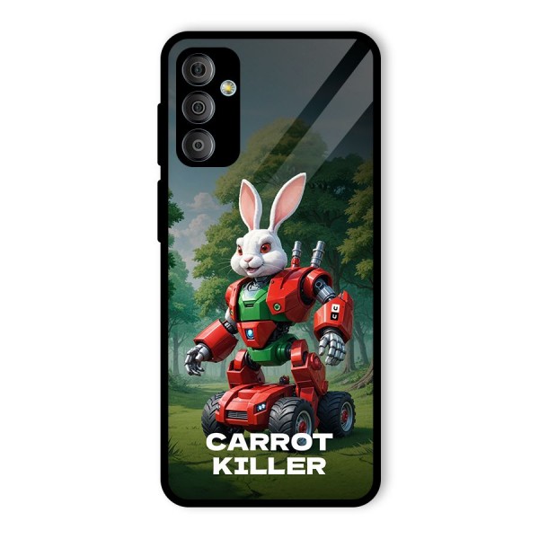 Carrot Killer Glass Back Case for Galaxy F23
