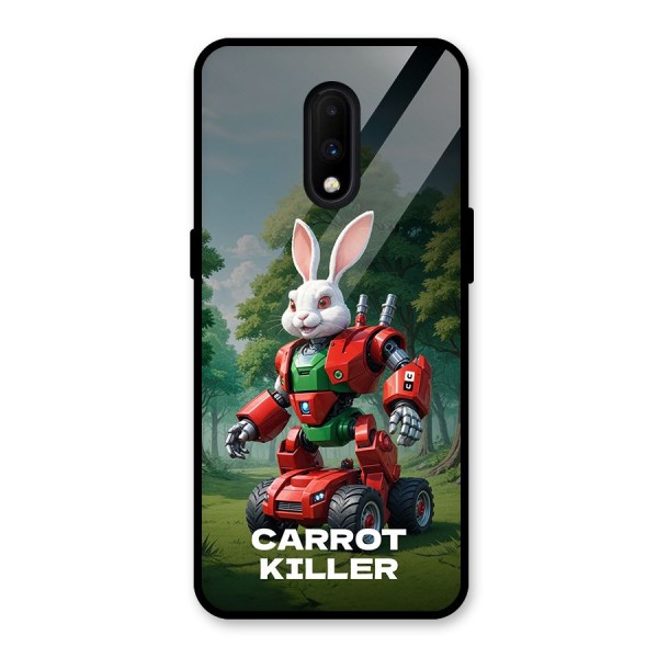 Carrot Killer Glass Back Case for OnePlus 7
